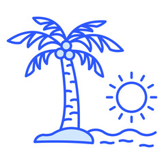 Coconut Tree Icon