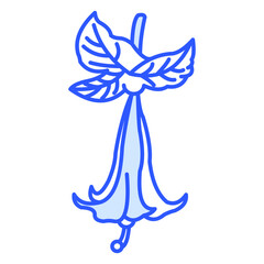 Trumpet Flower Icon