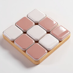 Fototapeta premium Modular Storage Cubes A Future-Forward Approach to Organization