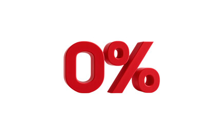 Announcing zero percent interest rate for a limited time only