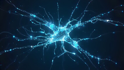 blue abstract background