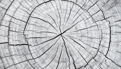 Fototapeta premium 年輪 木の時を刻むミニマルな自然美 白を基調とした繊細な質感