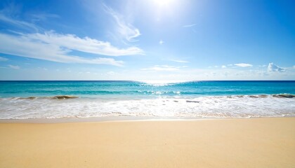 Fototapeta premium Sunny beach scene (2)