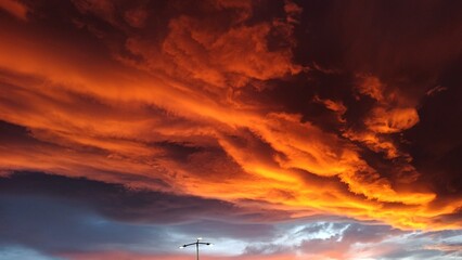 fire in the sky © Carlos
