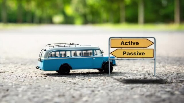 Signposts the direct way to Active versus Passive
