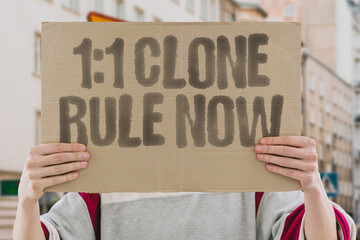 “1:1 Clone Rule Now” AI copies of human voices, faces, or personas, explicit permission before...