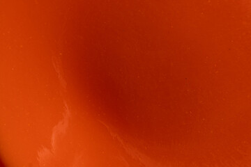 Abstract Food Surface. Top View of Tomato Juice Macro.