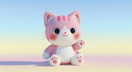 Obraz premium Joyful senior couple laughing while video chatting with their family on a digital tablet at home.