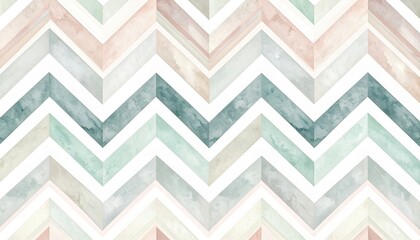 Abstract Pastel Chevron Pattern Background
