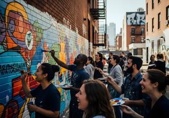 Community Mural Painting Event