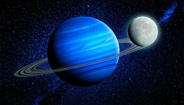 Neptune and Moon Triton