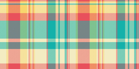 Vibrant pastel plaid pattern. Perfect for textile design, website backgrounds, or crafting projects.  This cheerful, seamless texture evokes feelings of summer and optimism.