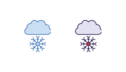 Cool icon design with white background stock illustration