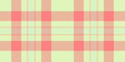 Pastel plaid pattern. Seamless fabric design, great for backgrounds, textiles, or retrothemed projects. Adds a soft, textured touch.