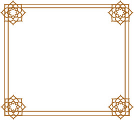 frame with gold ornament frame with ornament frame with golden leaves Golden Rectangle, Corner, Certificate, Border, Pattern, Line, Photo, Wedding, Invitation, Background, Thai, Islamic,	
