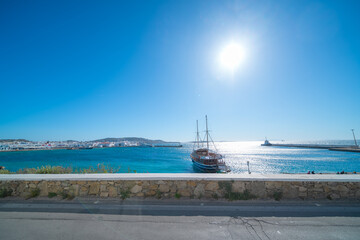 ギリシャの離島の美しい風景