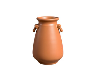 Terracotta Amphora with Handles