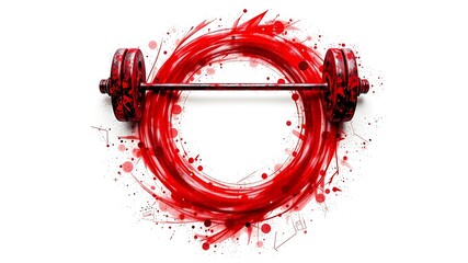 Illustration of a futuristic digital grid with glowing blue lines and abstract structures