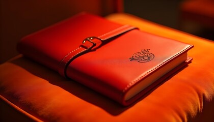 Luxurious leather diaries with customizable monograms — ideal corporate gifts or personal keepsakes  .