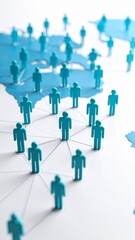 Global Network Connection People Collaboration Teamwork.