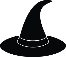 witch hat, halloween hat, spooky hat, magical hat, pointed hat, costume hat, wizard hat, black ha
