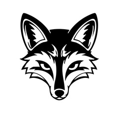 Obraz premium fox head vector