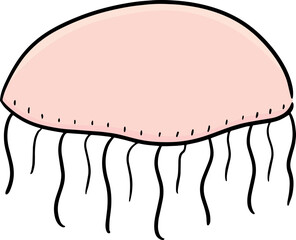 Illustration of jellyfish
