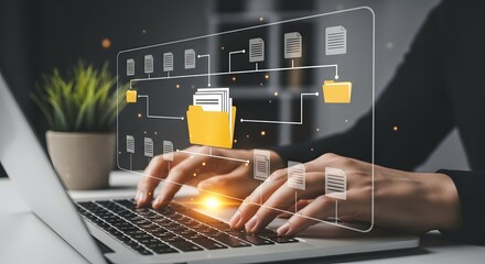 Streamline digital workflow with intuitive document management software for enhanced productivity and collaboration in the modern workplace setting