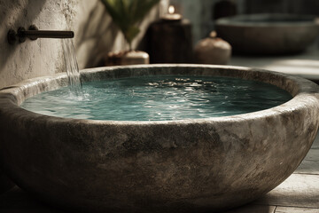 fountain in the park