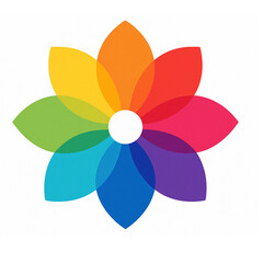 colorful flower vector illustration