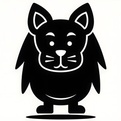 cat with a big smile