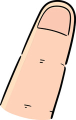 Illustration of finger
