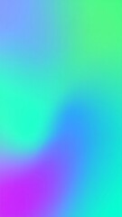 Luminous Aura of Flowing Purple, Cyan, and Green Contours