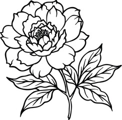 A vintage floral pattern vector illustration of a hand-drawn bouquet of flowers, perfect for seamless design and decoration