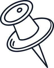 pin svg vector icon