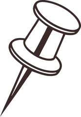 pin svg vector icon