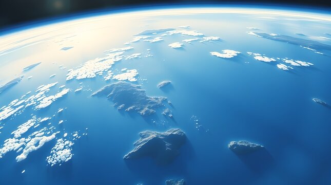 earthlike planet in space