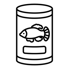 Canned fish Icon
