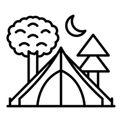 Camp Icon
