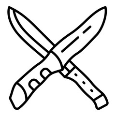 Survival knifes Icon