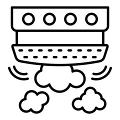 Smoke detector Icon