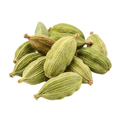 Cardamom isolated on transparent background  
