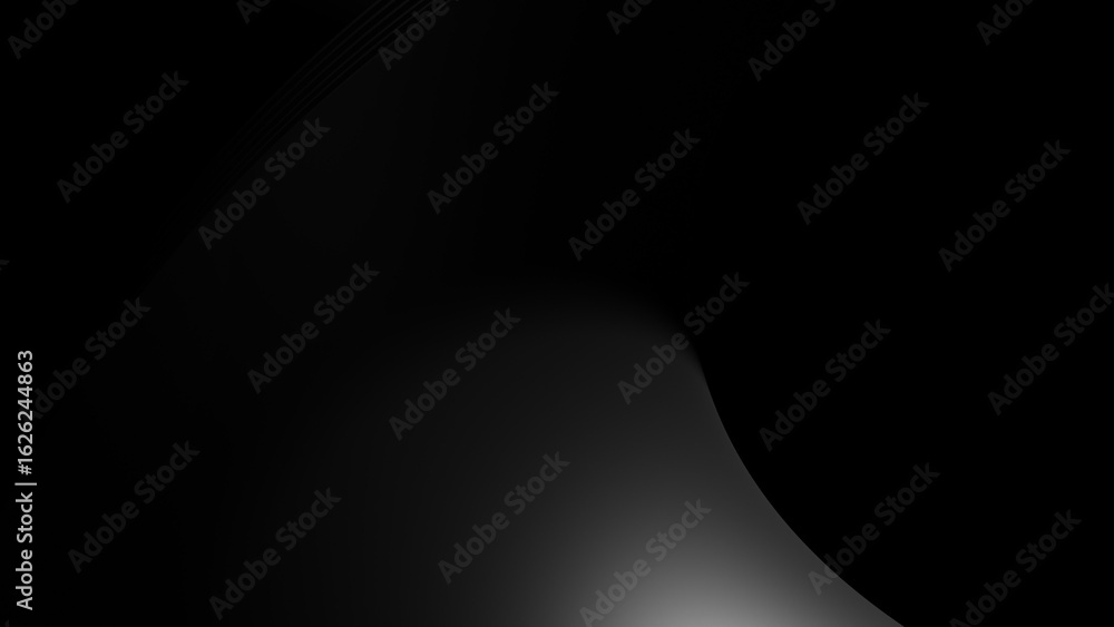 Aufkleber dark abstract background featuring a smooth gradient transition from black to gray