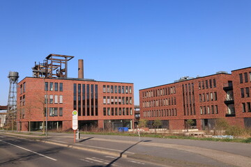 Blick auf ein ehemaliges Stalwerk im Dortmunder Stadtteil Hörde	