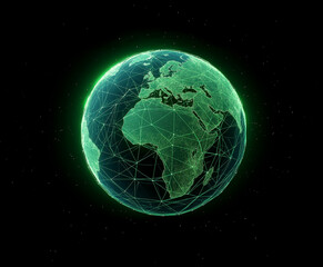 Naklejka premium globe, world, earth, web, global, planet, technology, internet, digital, computer, earth day, information, notebook, www, connection, network, communication, map, concept, data, business, touch