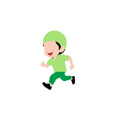 3d man jumping