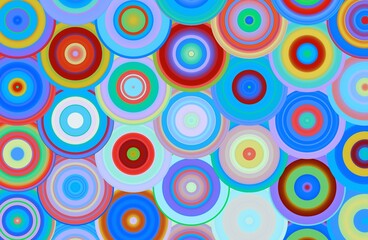 seamless pattern with circles