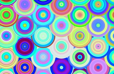 seamless pattern with circles