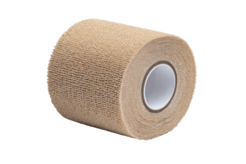 Rolled beige athletic tape (1)