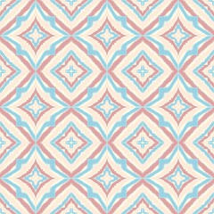 Seamless Ikat ethnic traditional Textile pattern geometric abstract folklore ornament Tribal ethnic illustration background design for print, clothing, scarf